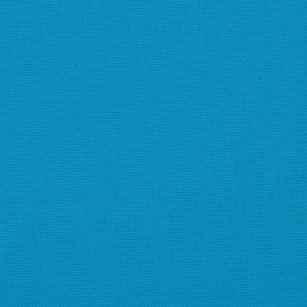Garden Bench Cushion Light Blue 180x50x7cm Fabric Outdoor Seat Pad | Fabric finish