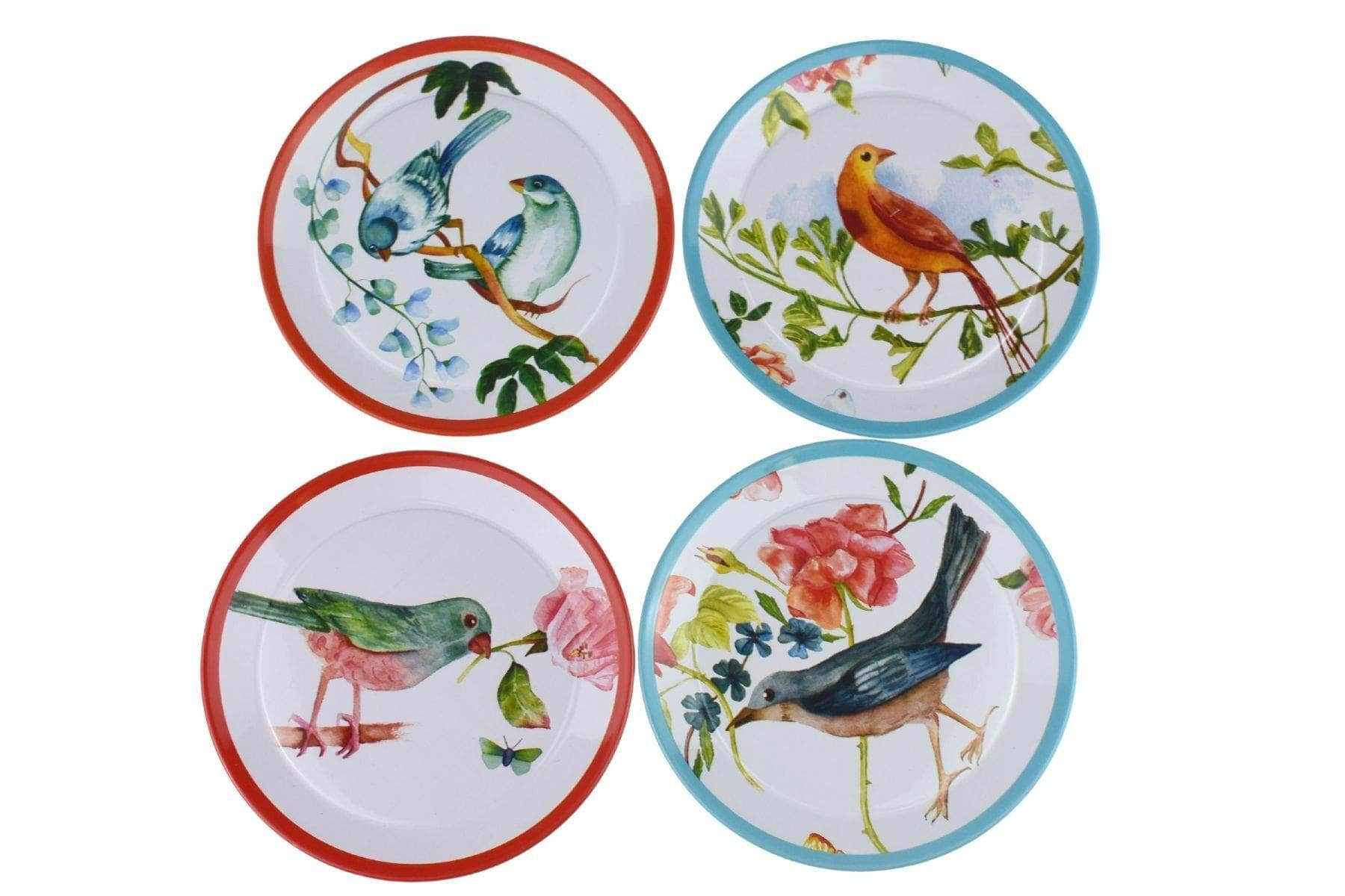 Garden Birds Tin Tea Set 15Pcs