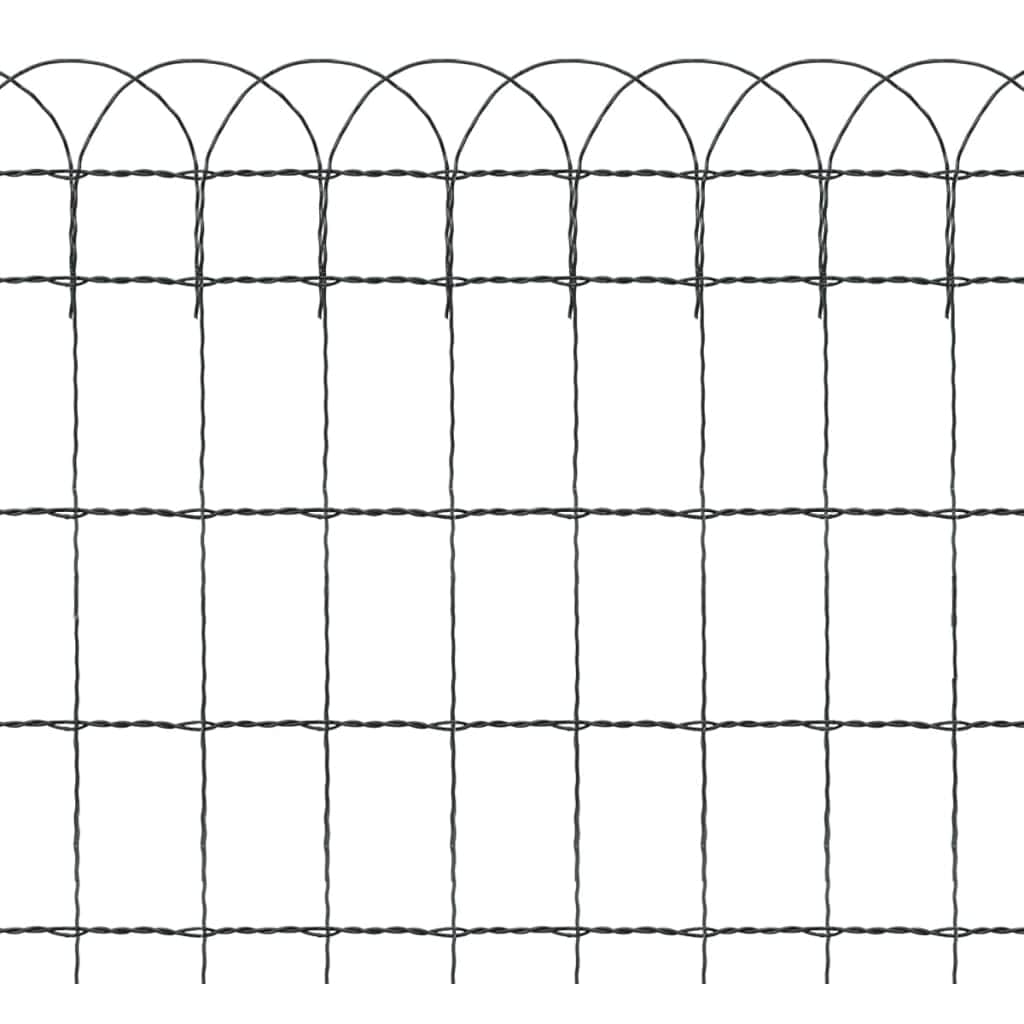 Garden Border Fence Powder-coated Iron SM