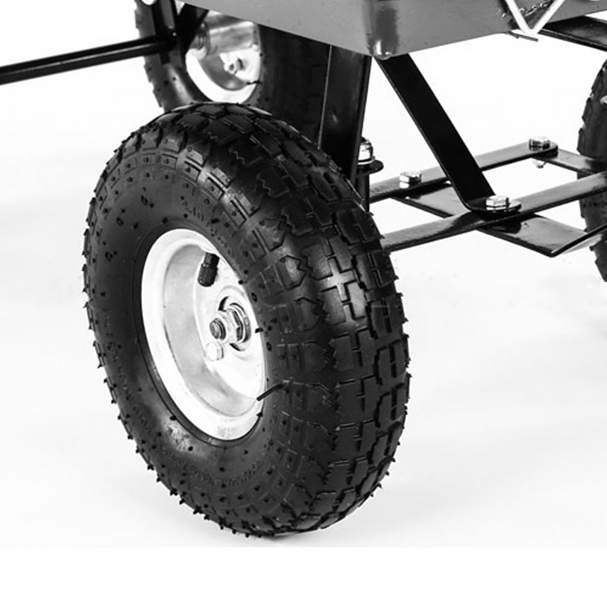 garden care Garden Cart with Mesh Liner Lawn Folding Trolley Hammer