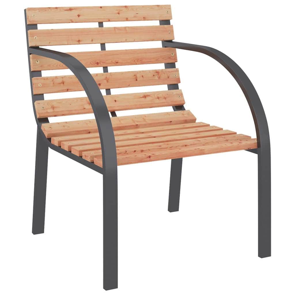 Garden Chairs 2 pcs Wood