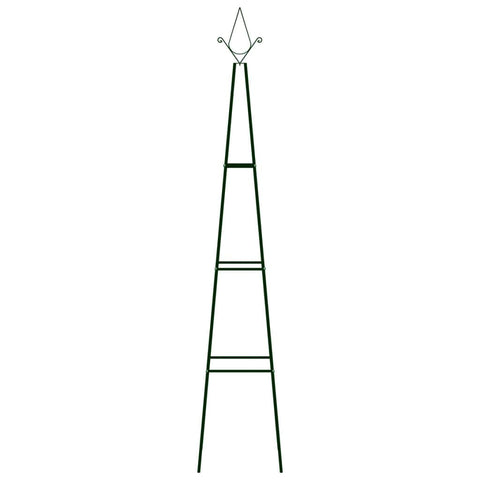Garden Climbing Plant Racks 2 pcs Dark Green