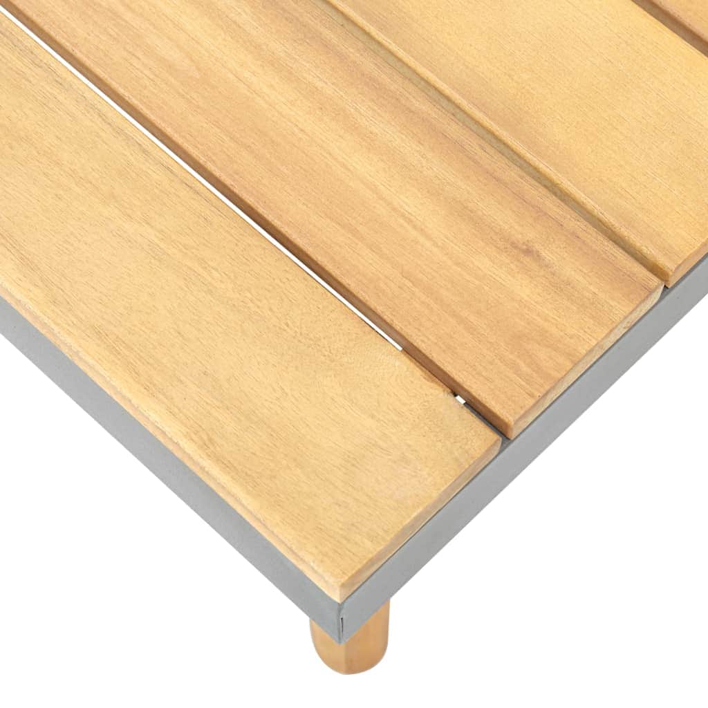 Garden Coffee Table Solid Acacia Wood