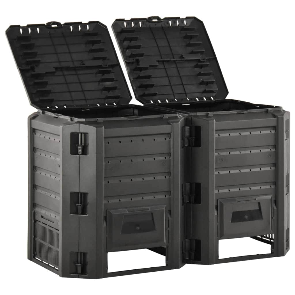 Garden Composter Black