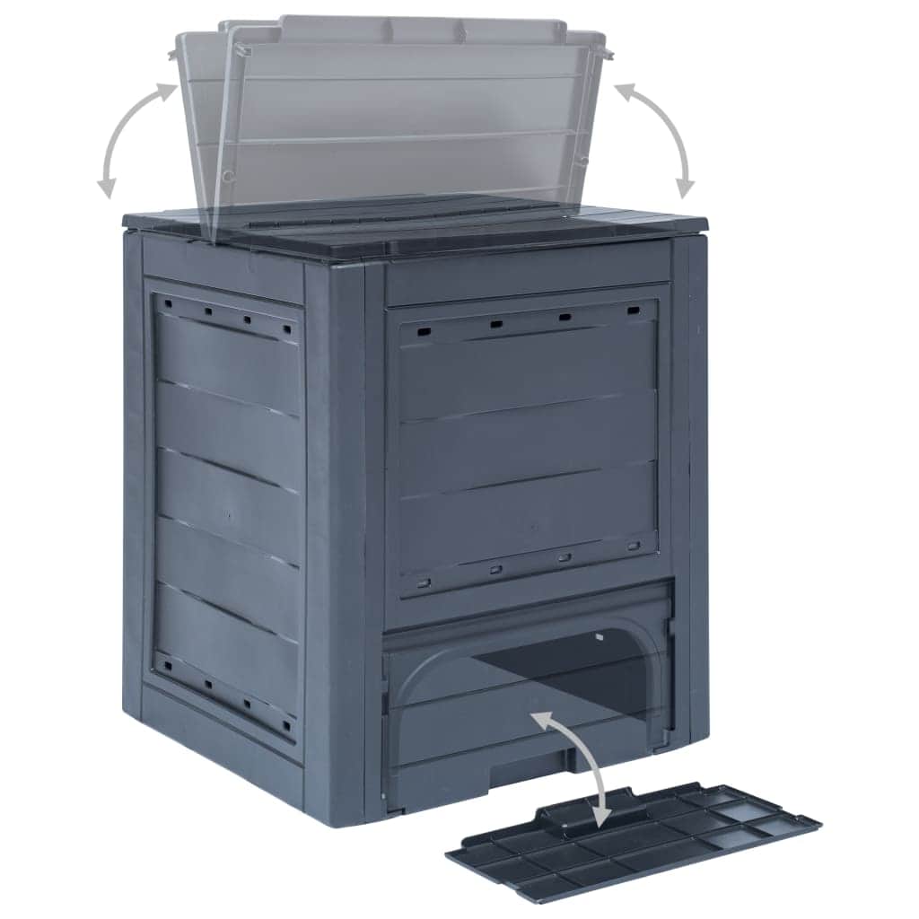 Garden Composter Grey | Composting > Composters