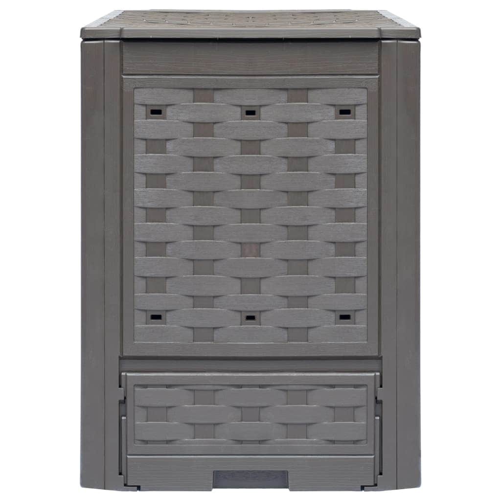Garden Composters 3 pcs Brown 900 L