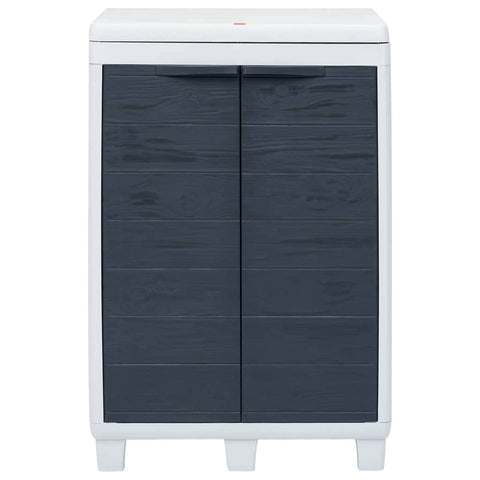 Garden Dustbin with 3 Bags Dark Grey