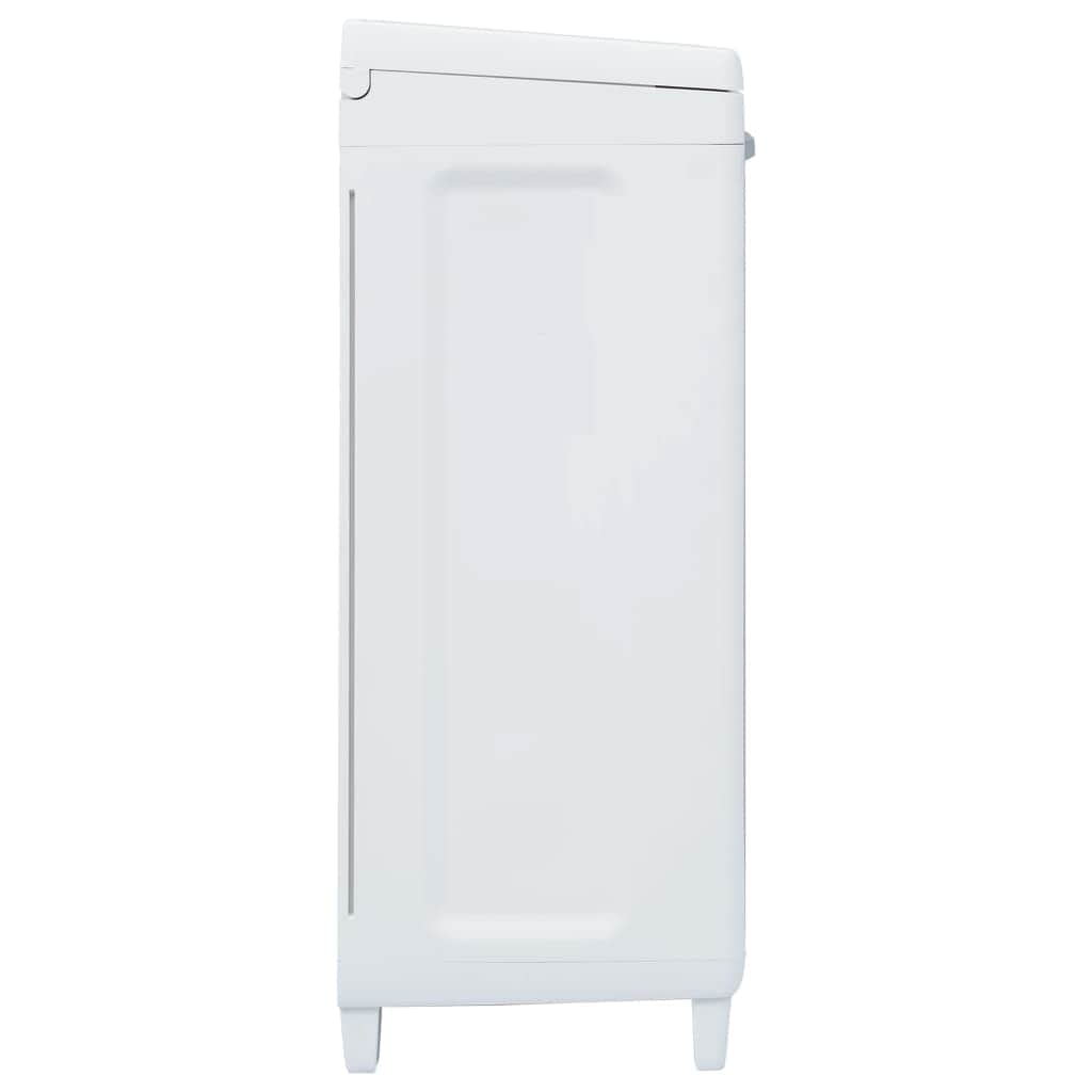 Garden Dustbin with 3 Bags Light Grey