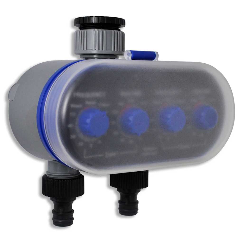 Garden Electronic Automatic Water Timer Irrigation Timer Double Outlet - Simple deals