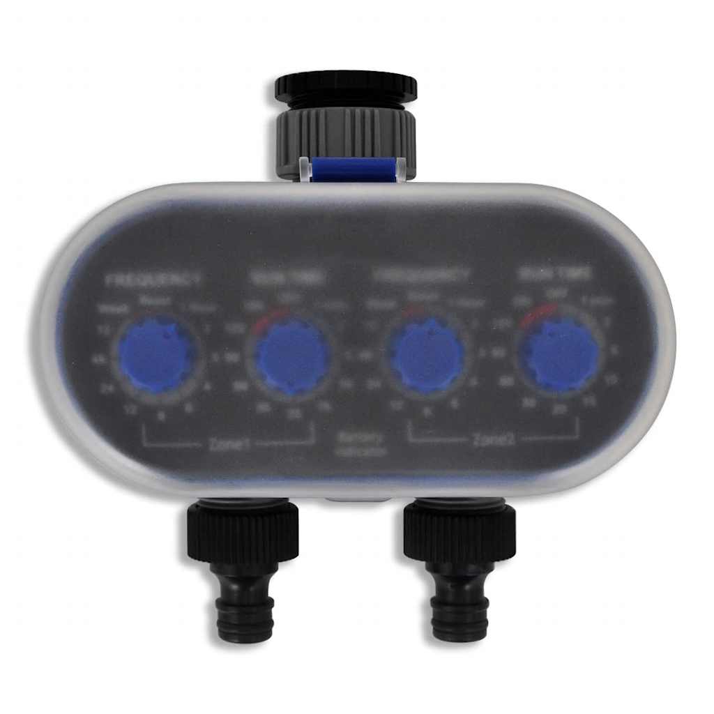 Garden Electronic Automatic Water Timer Irrigation Timer Double Outlet - Simple deals