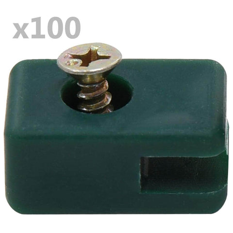 Garden Fence Wire Holder Green