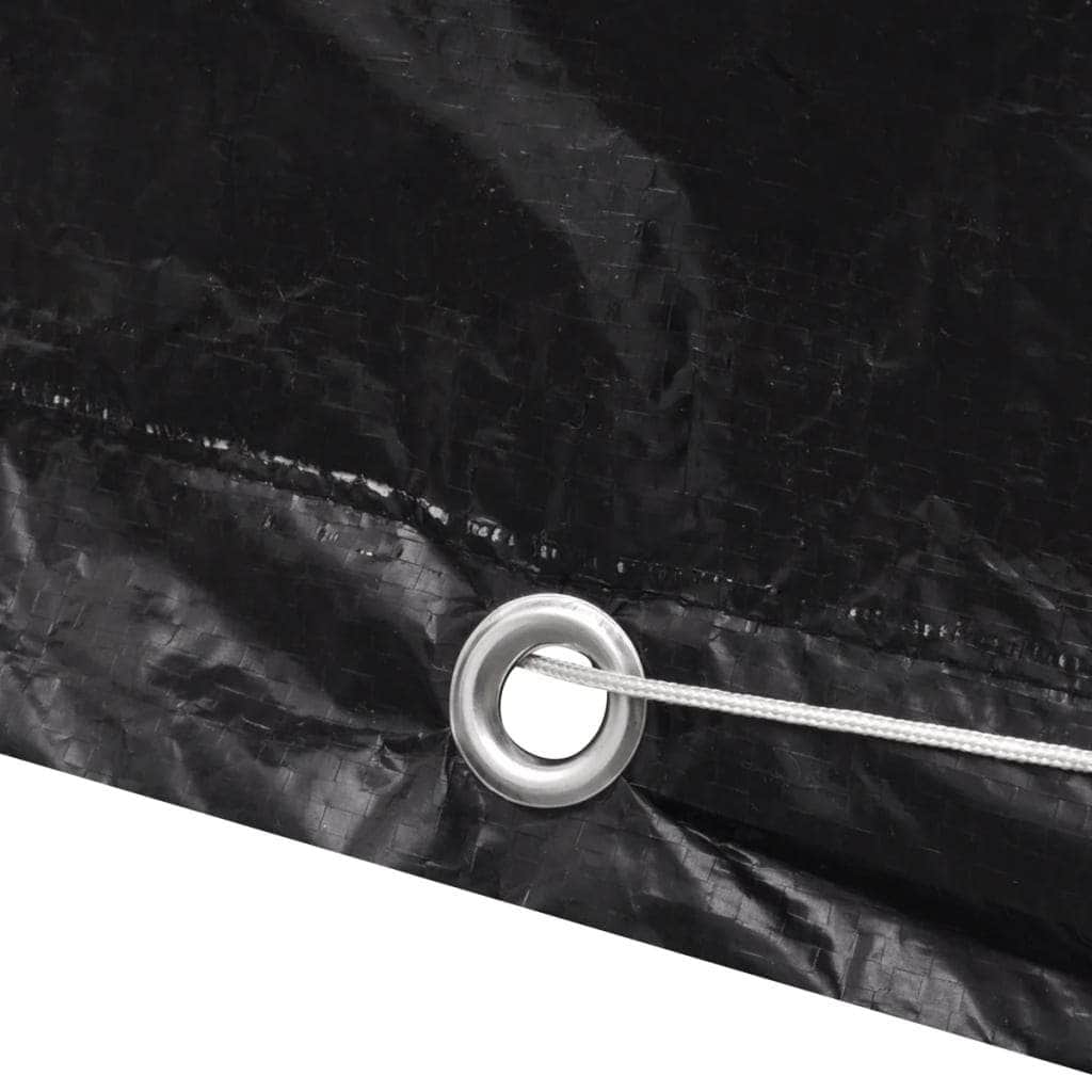 Garden Furniture Cover 6 Person Poly Rattan Set 10 Eyelets