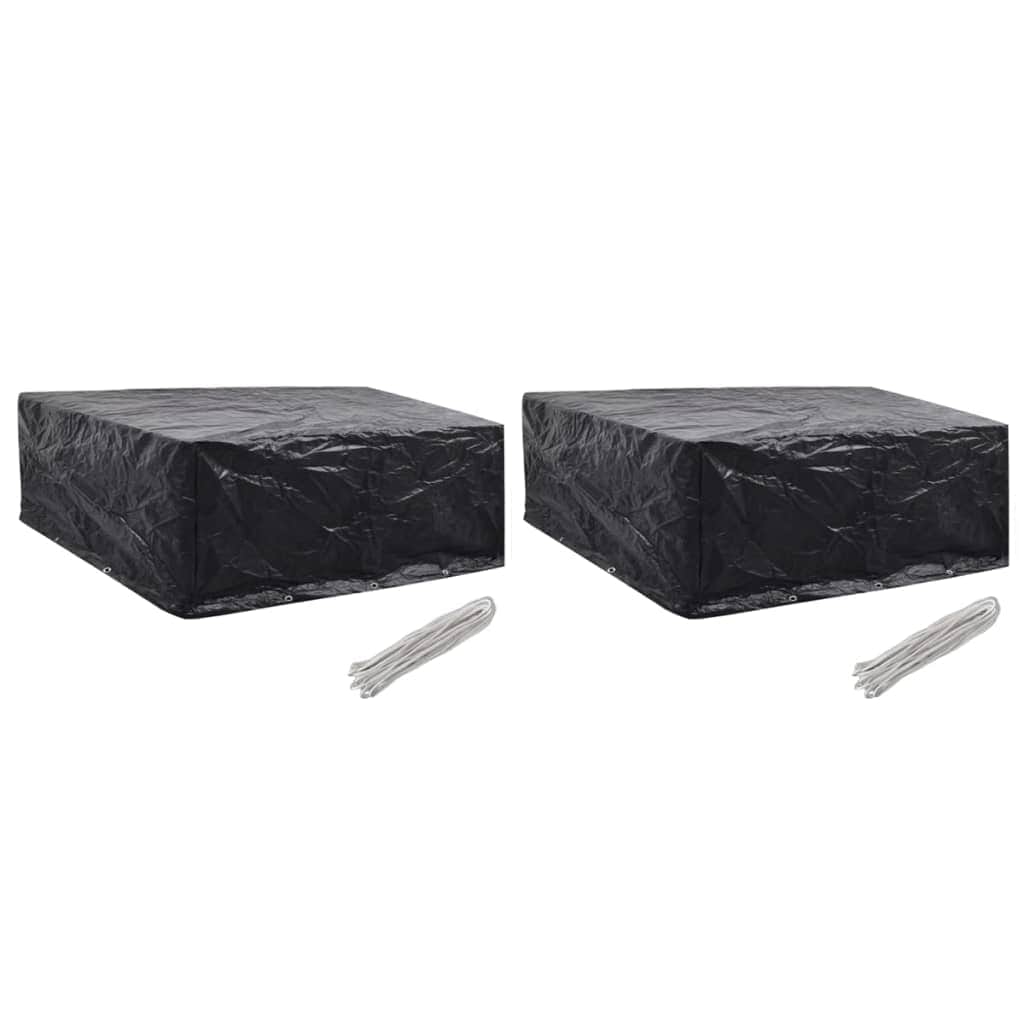 Garden Furniture Covers 2 pcs 10 Eyelets