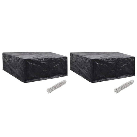 Garden Furniture Covers 2 pcs 10 Eyelets