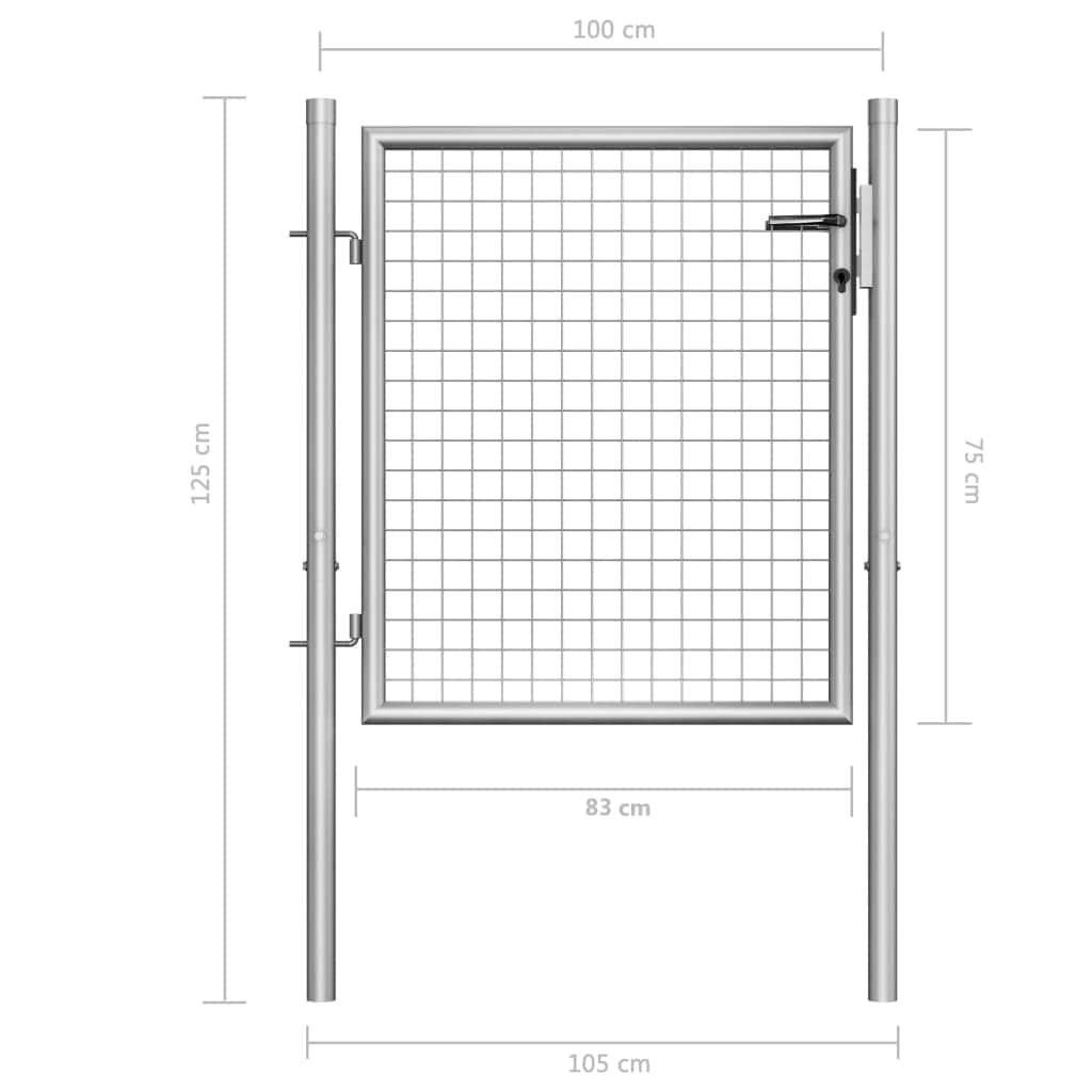 Garden Gate Silver S