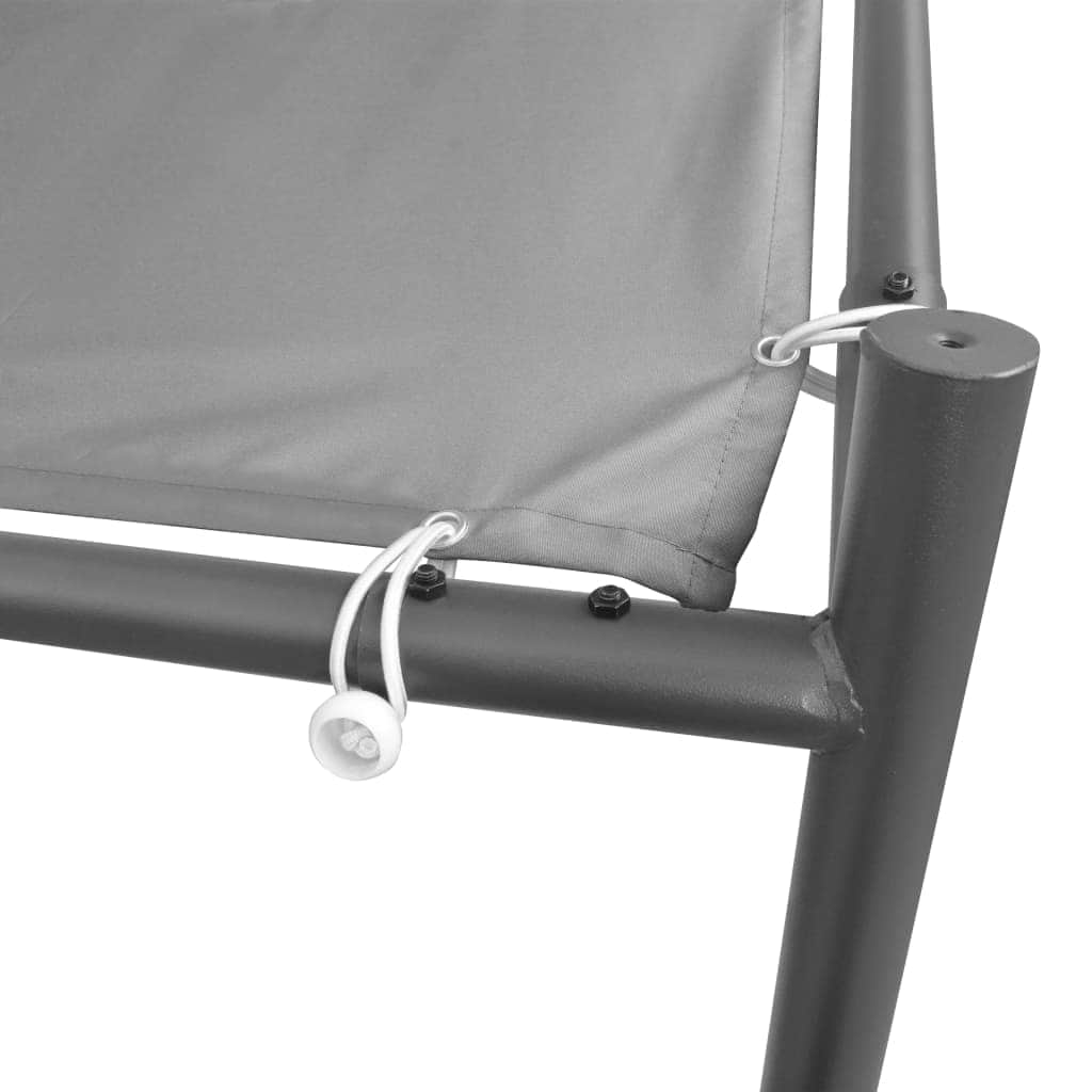 Garden Gazebo Steel Anthracite