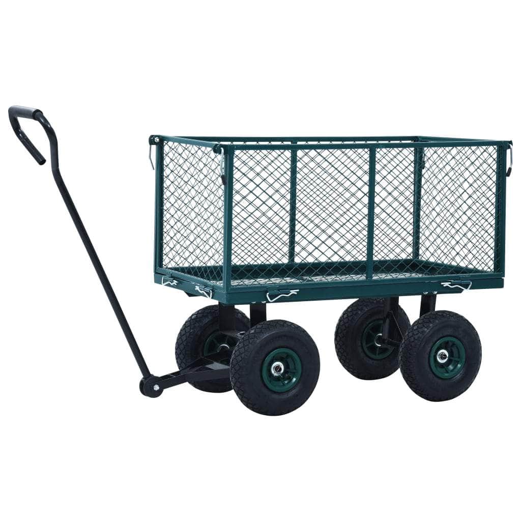 Garden Hand Trolley Green 350 kg