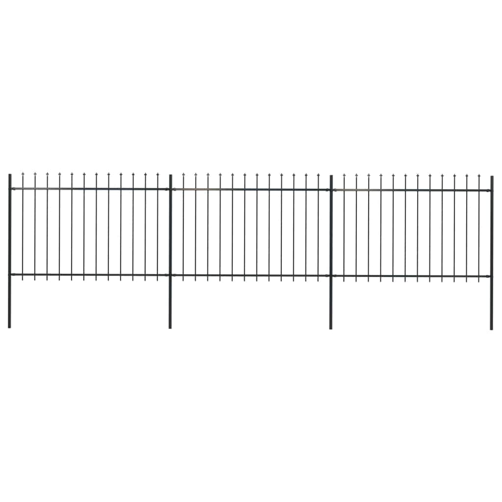 Garden Home Fence Outdoor Spear Top Steel