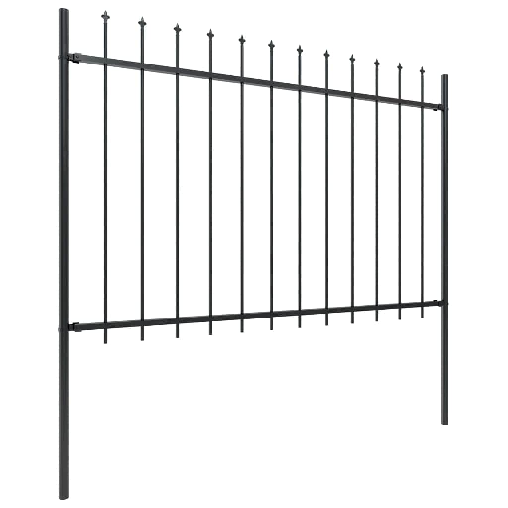 Garden Home Fence Outdoor Spear Top Steel
