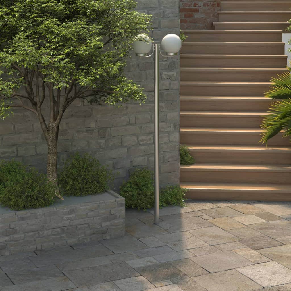 Garden Lamp Post 2 Lamps 220cm - Simple deals