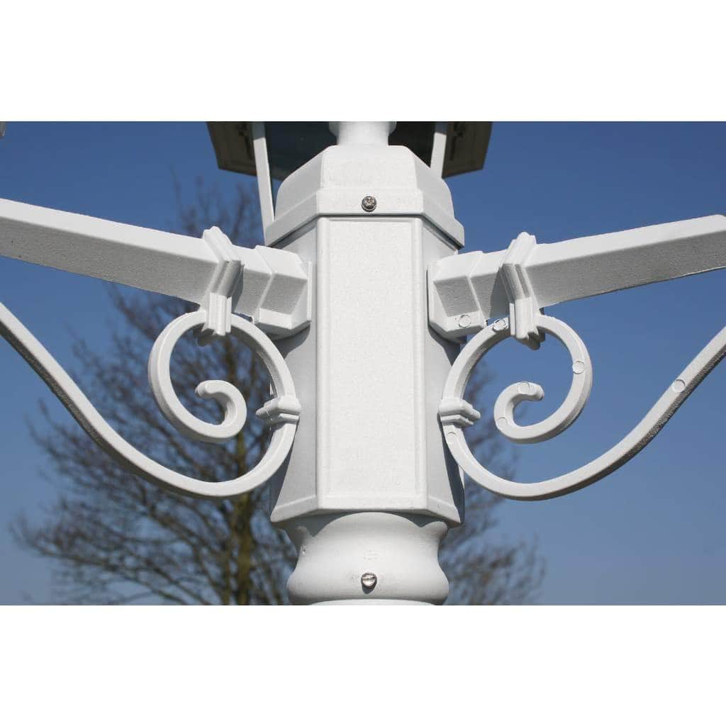 Outdoor Lighting - Garden Lamp Post White 215 cm