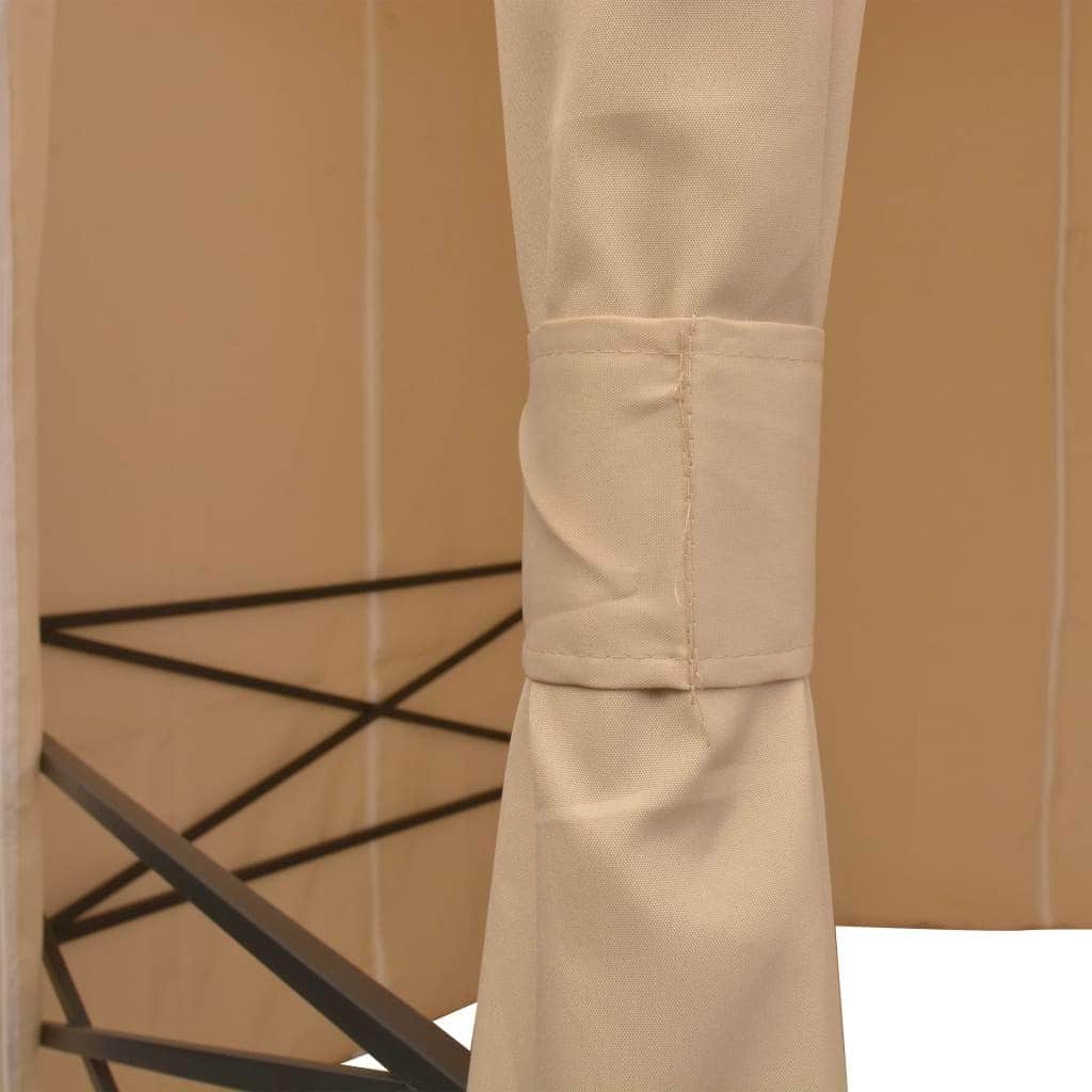 Garden Marquee Pavilion Tent with Curtains Hexagonal - Simple deals