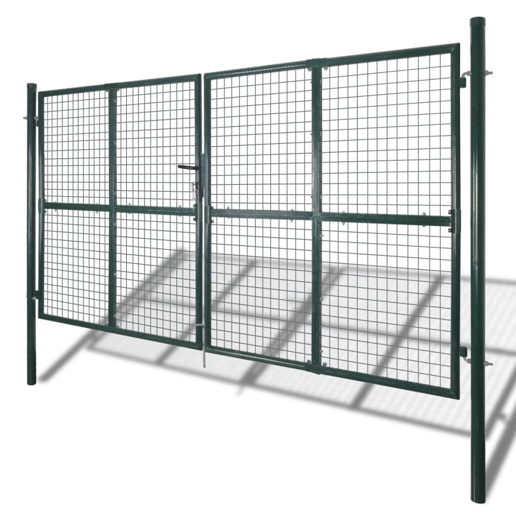 Garden Mesh Gate Fence Door Wall Grille M