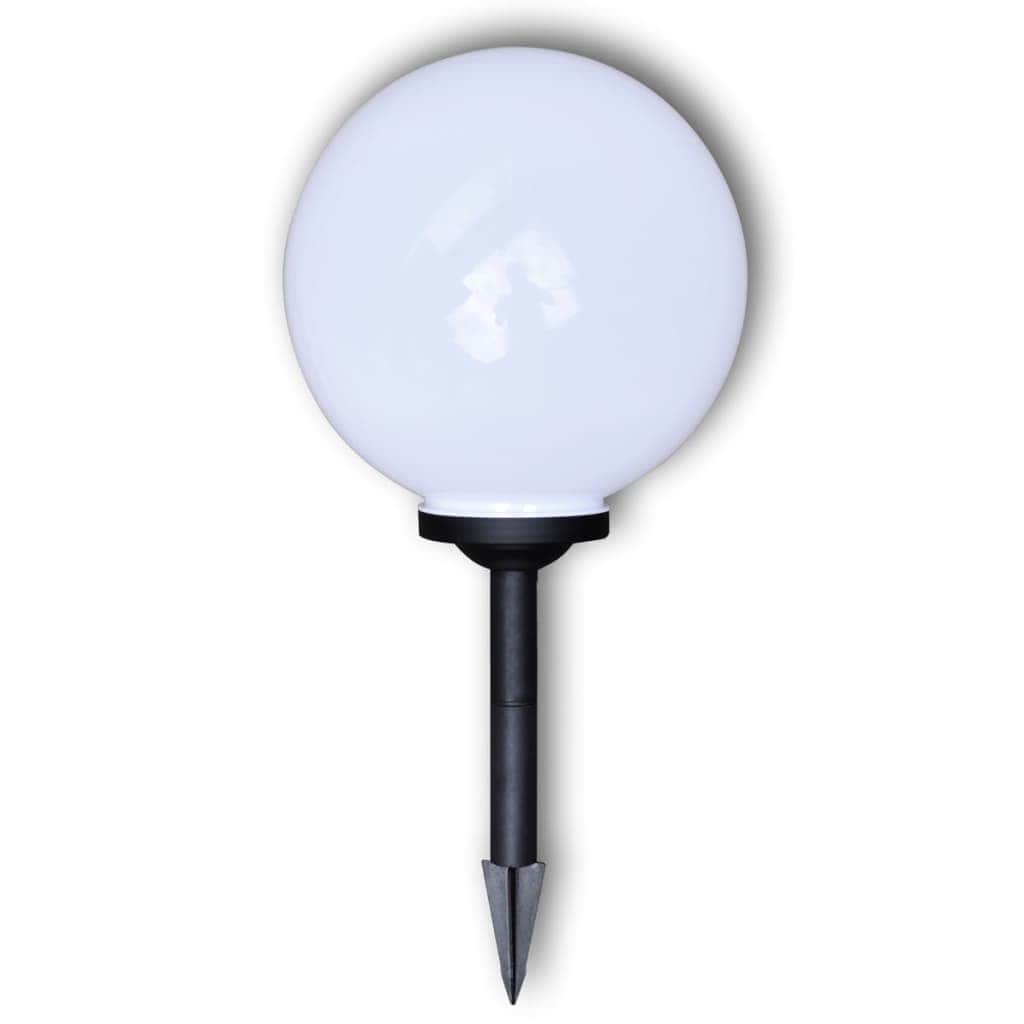 Garden Path Solar Ball Light LED 30cm 2pcs with Ground Spike