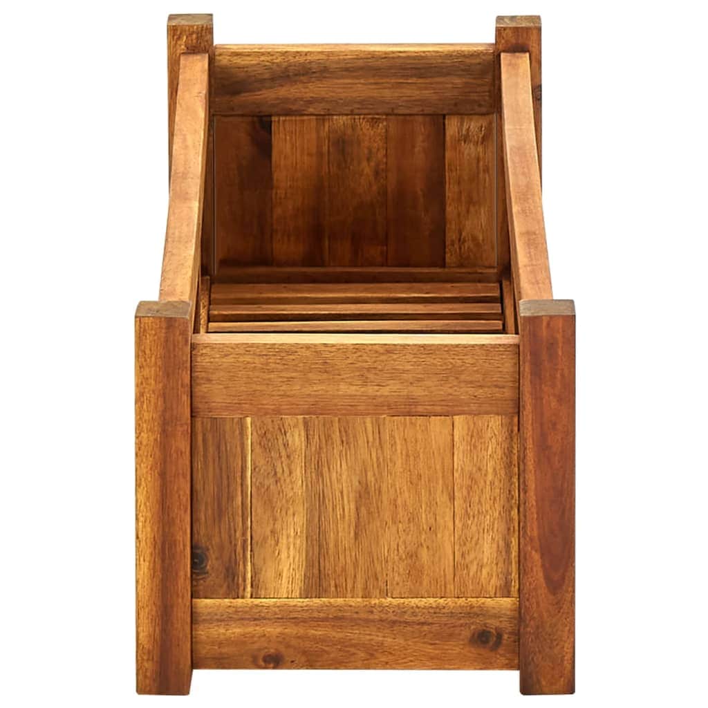 Garden Planter Acacia Wood