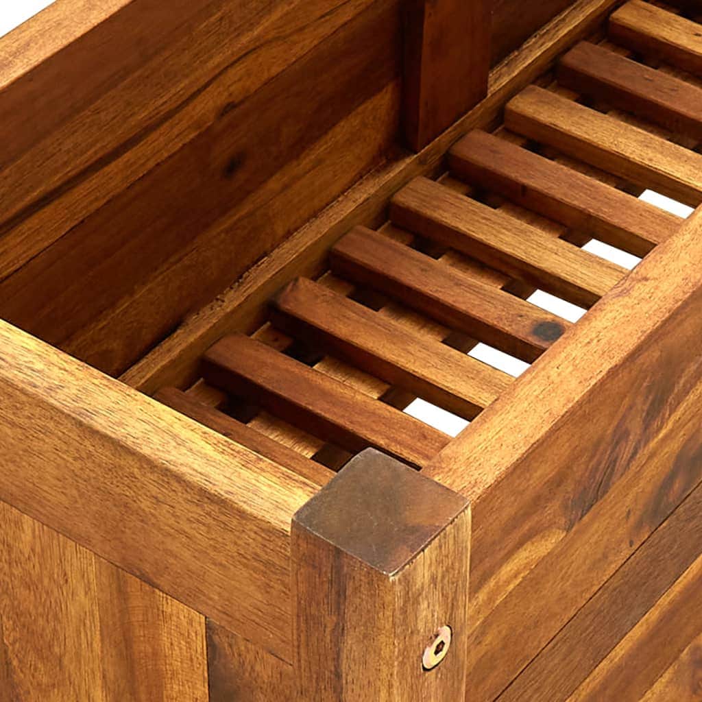 Garden Planter Acacia Wood