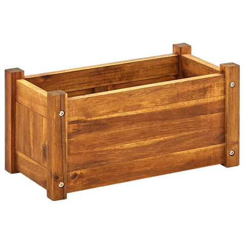 Garden Planter Acacia Wood