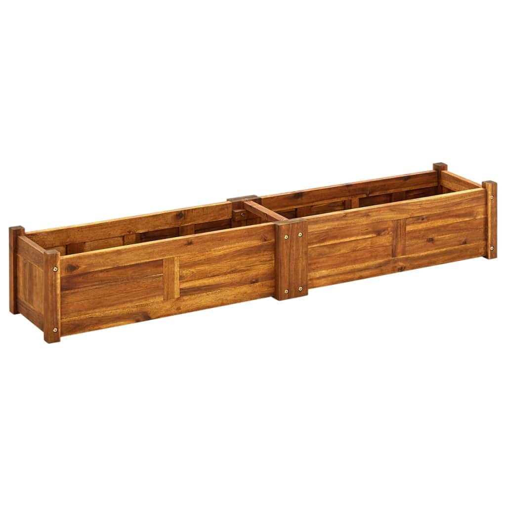 Garden Planter, Acacia Wood - Simple deals
