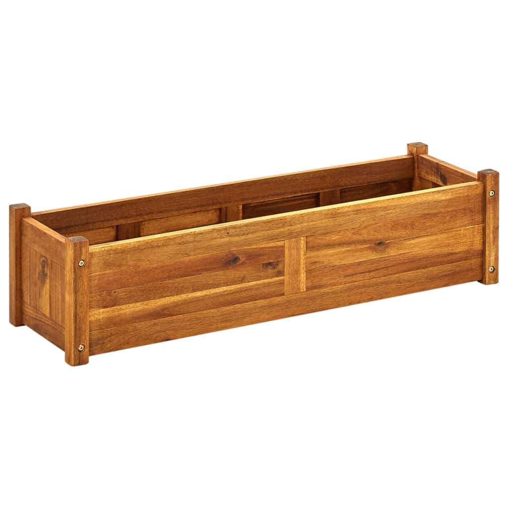 Garden Planter - Acacia Wood - Simple deals