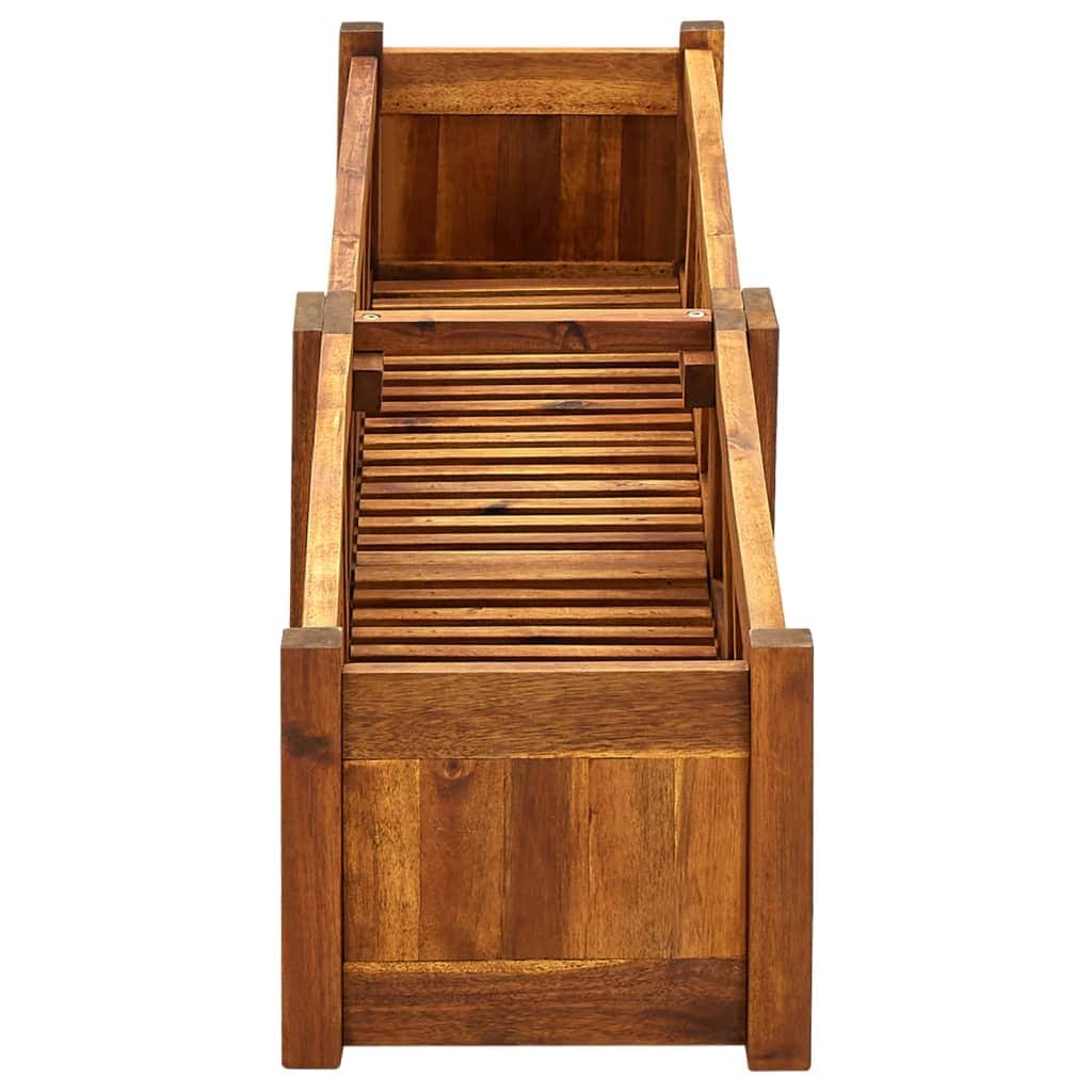 Garden Planter, Acacia Wood - Simple deals