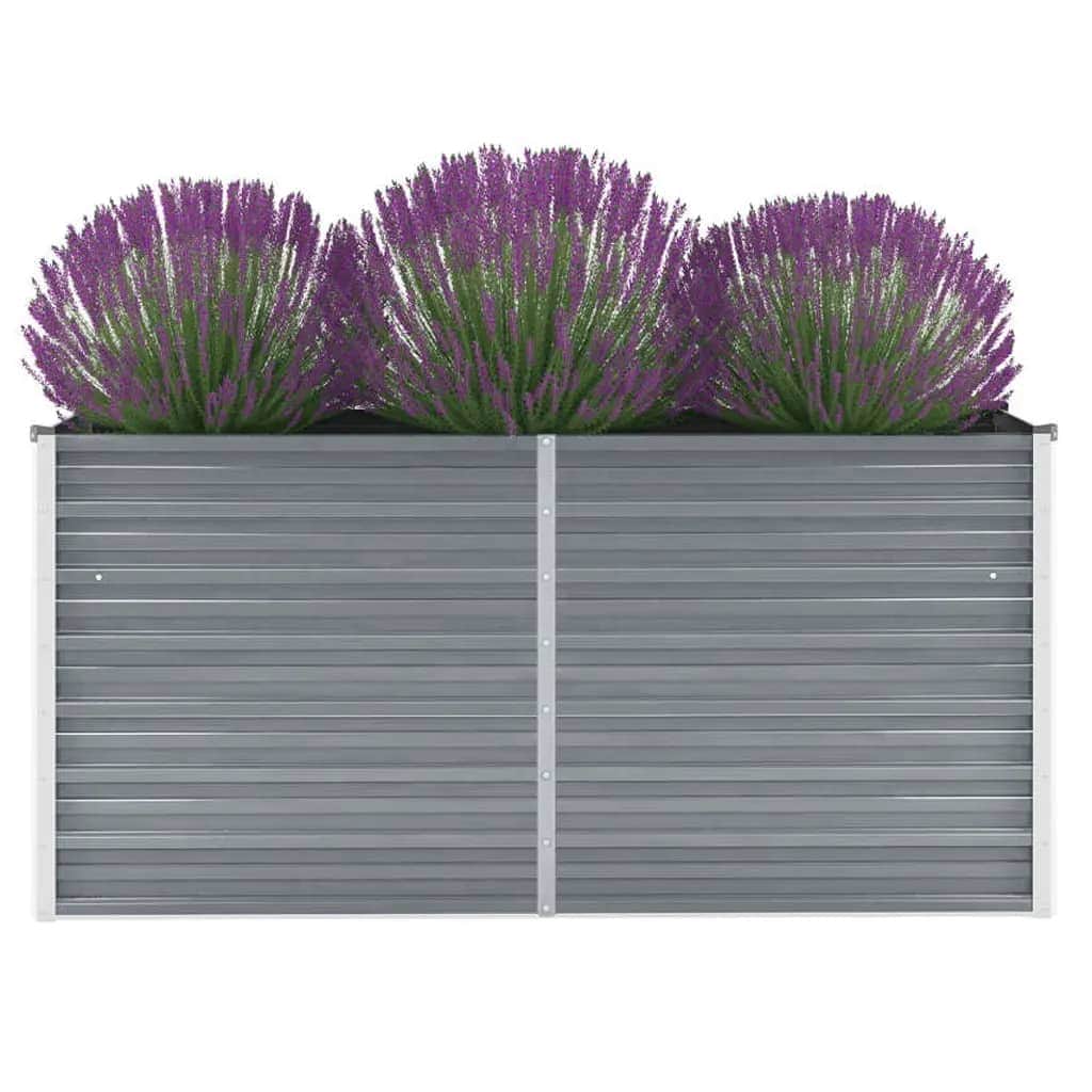 Garden Planter Galvanised Steel Outdoor Use - Simple deals