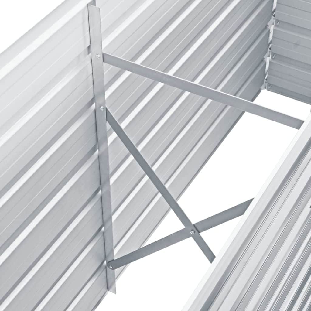 Garden Planter Galvanised Steel Outdoor Use - Simple deals
