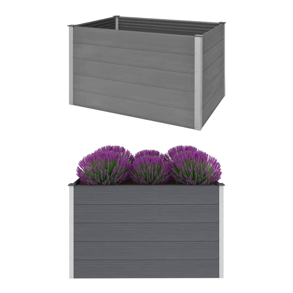 Garden Planter - Grey - Simple deals