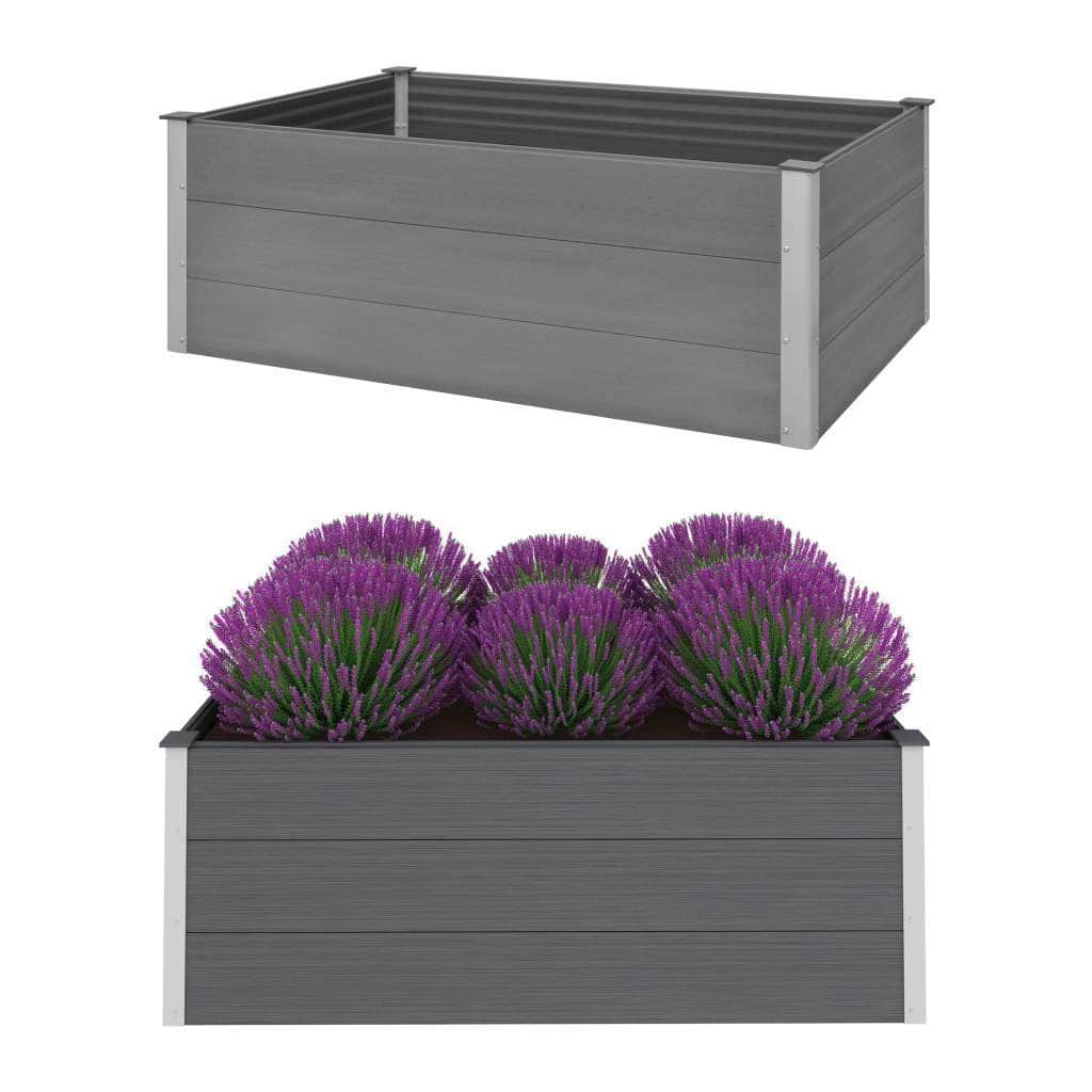 Garden Planter Grey - Simple deals