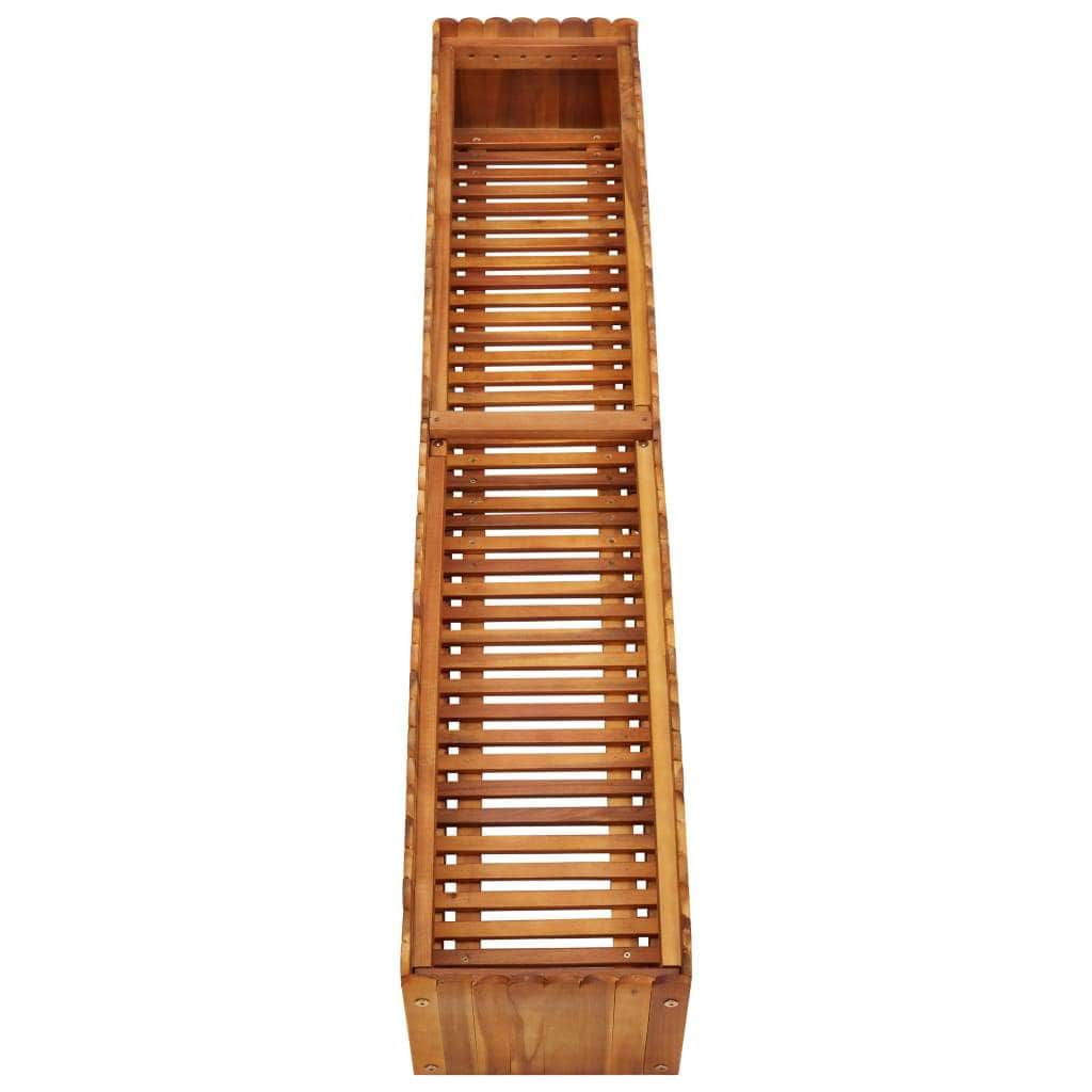 Garden Planter - Solid Acacia Wood