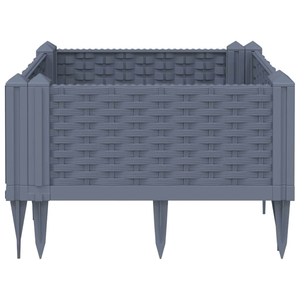 Garden Planter with Pegs