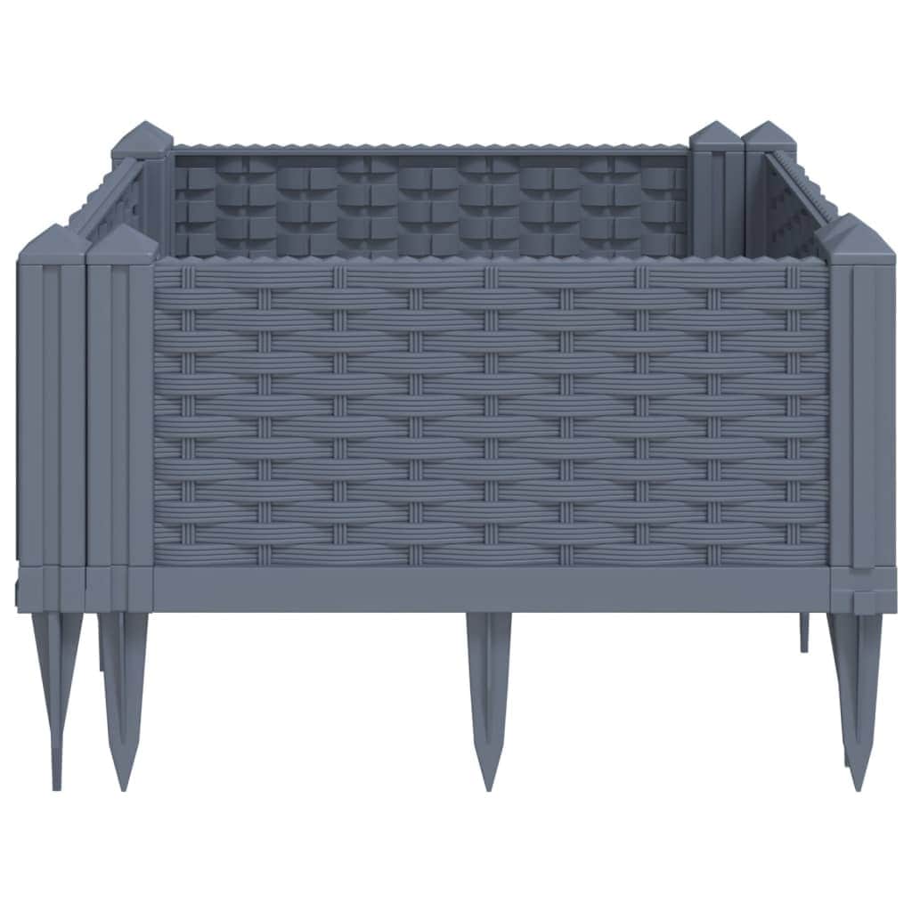 Garden Planter with Pegs