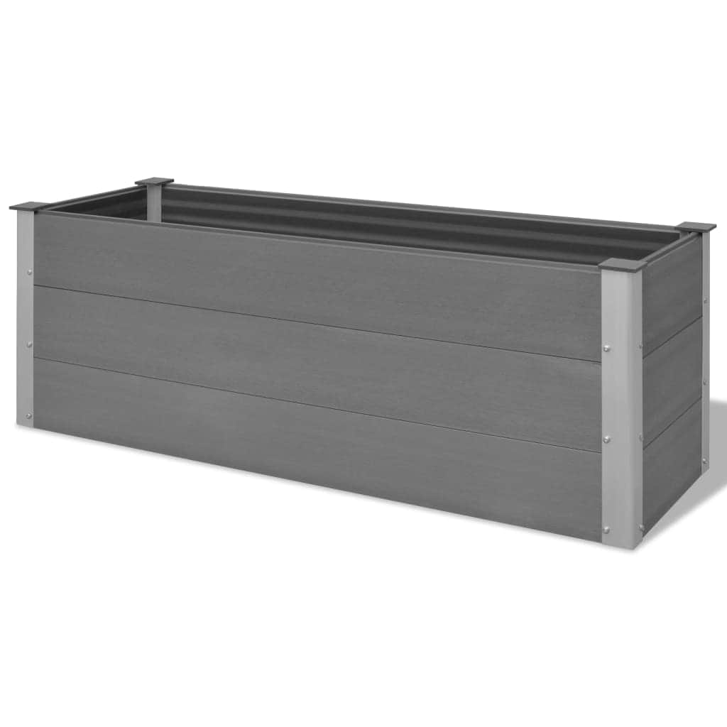 Garden Planter WPC, Grey - Simple deals