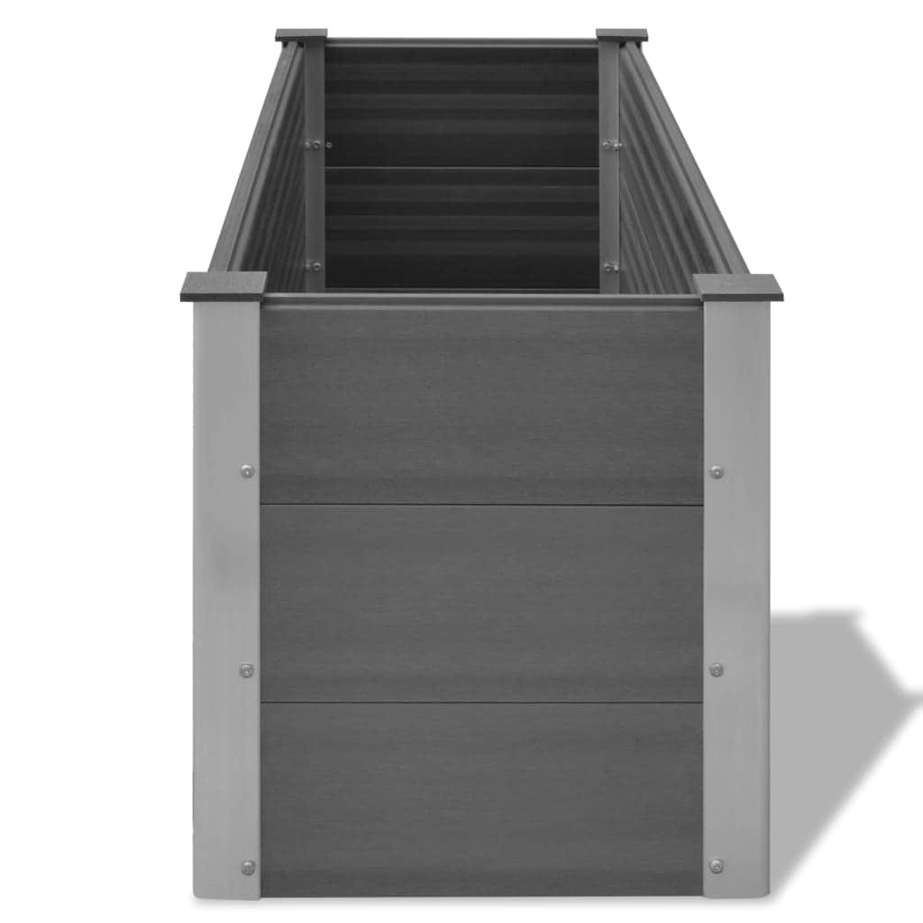 Garden Planter WPC, Grey - Simple deals