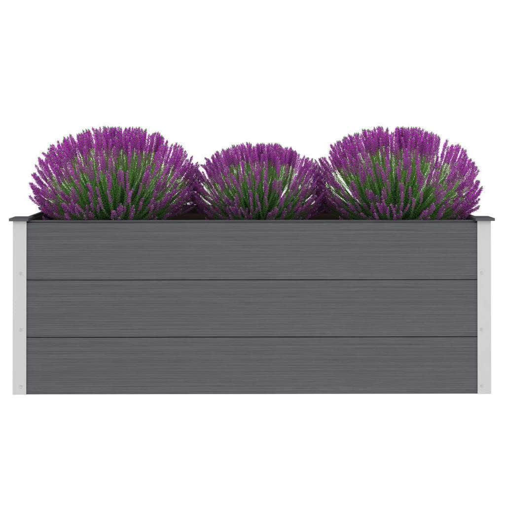 Garden Planter WPC, Grey - Simple deals