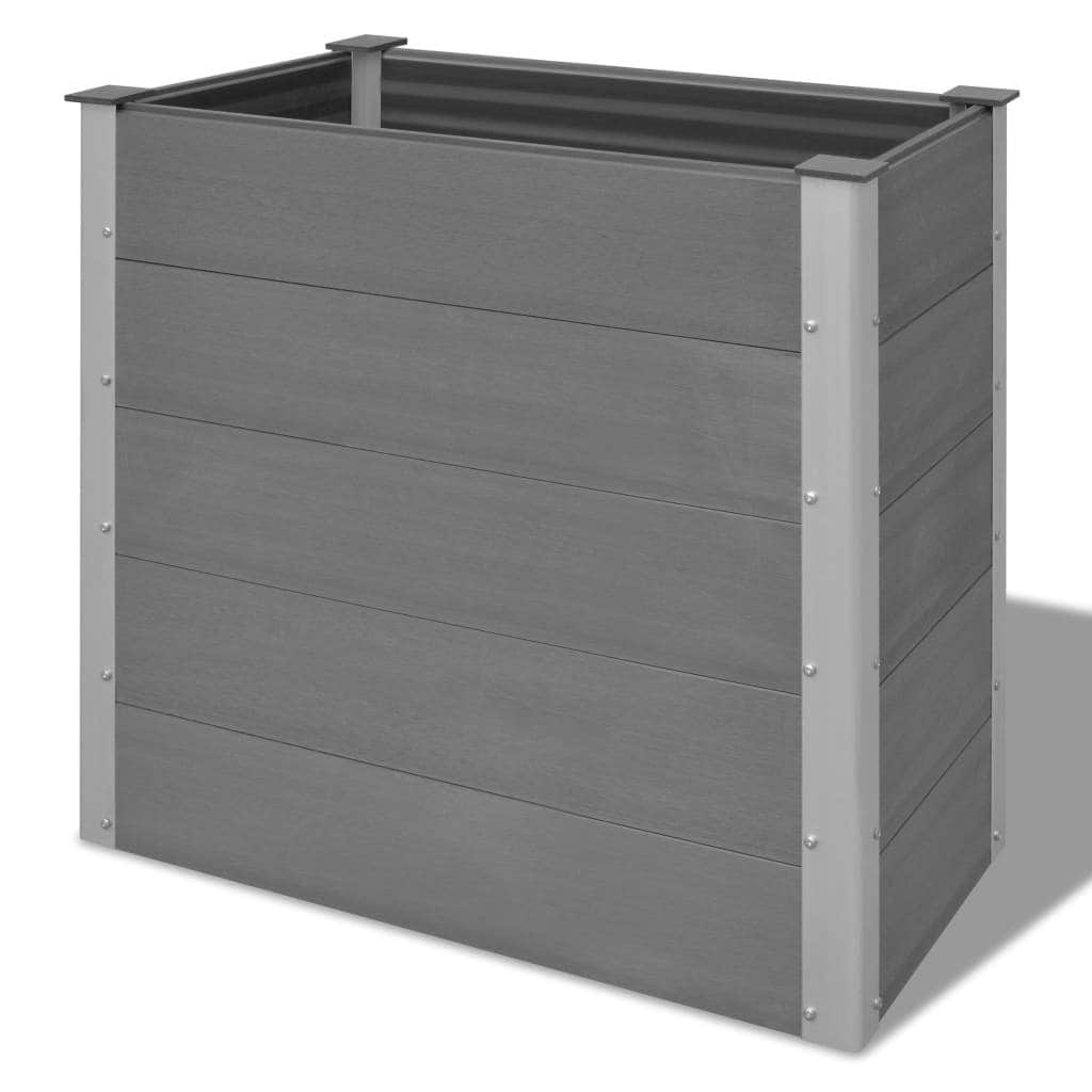 Garden Planter WPC - Grey - Simple deals