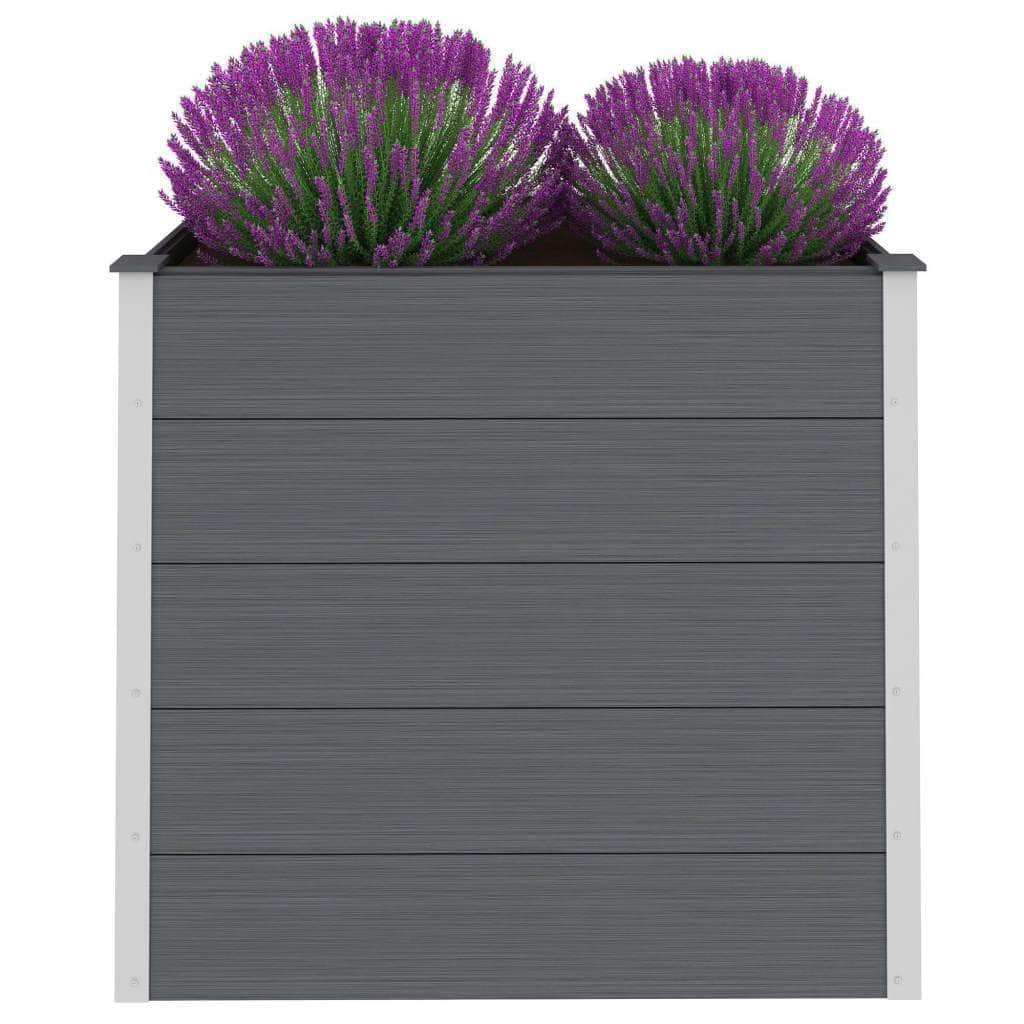 Garden Planter WPC - Grey - Simple deals