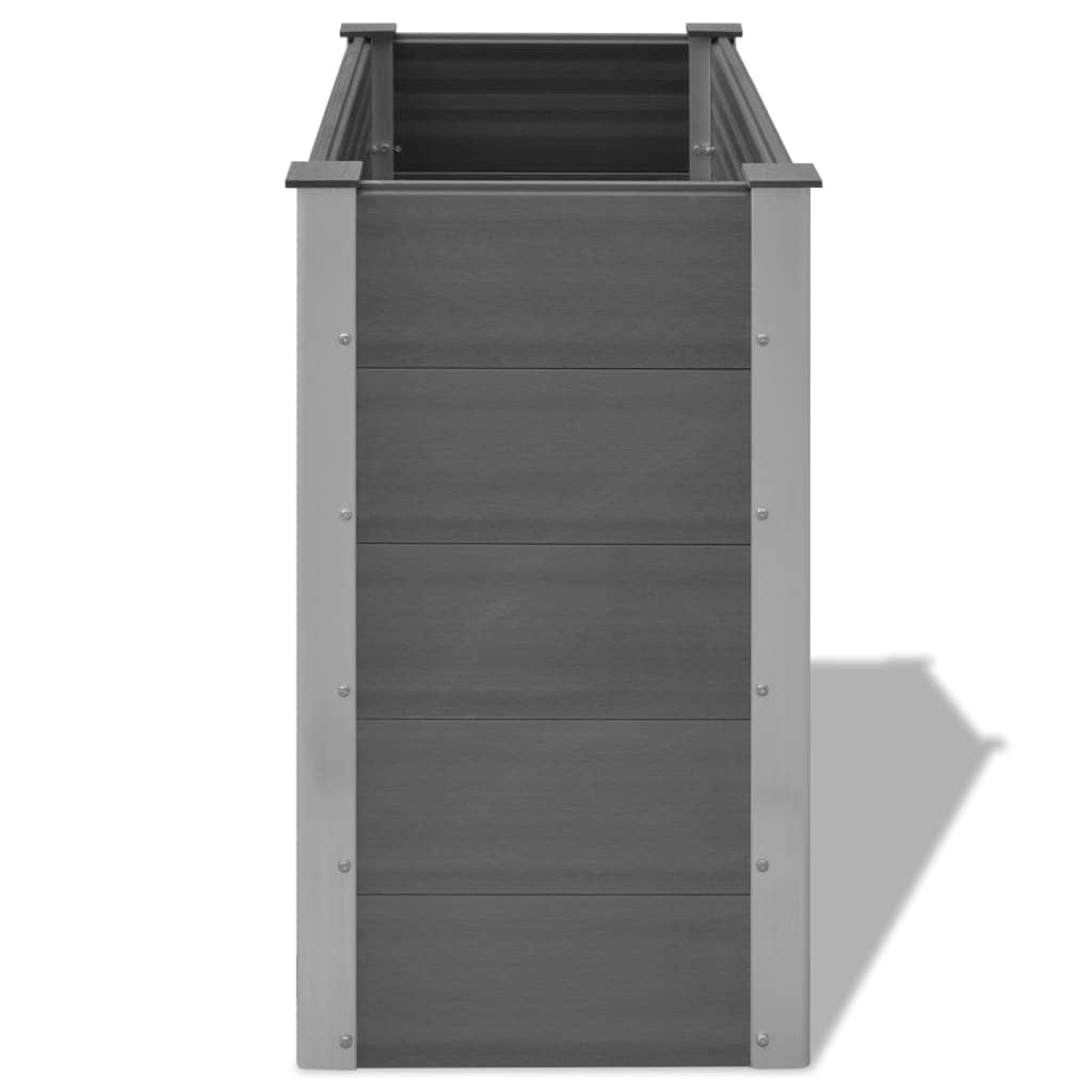 Garden Planter WPC - Grey - Simple deals