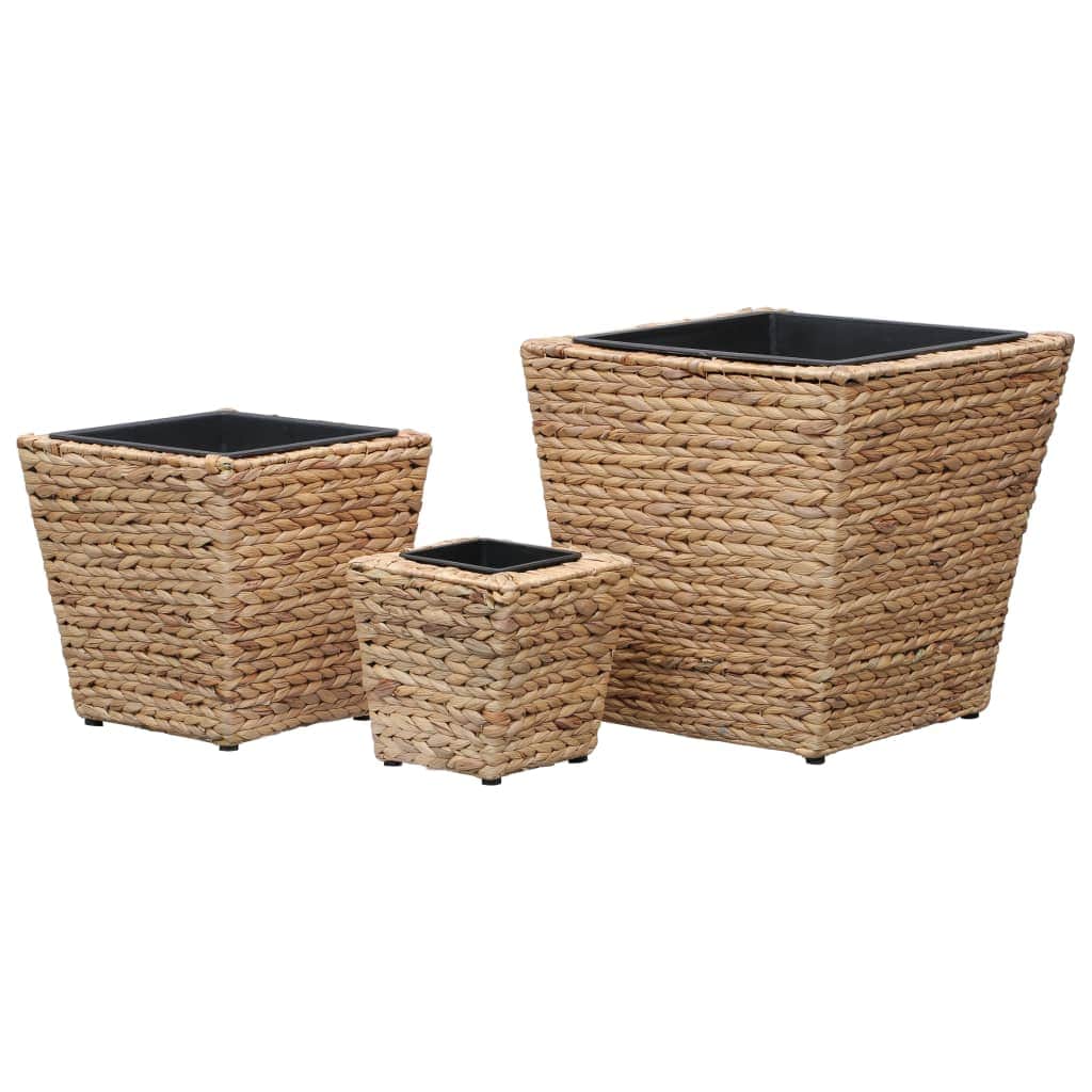 Garden Planters 3 pcs Water Hyacinth