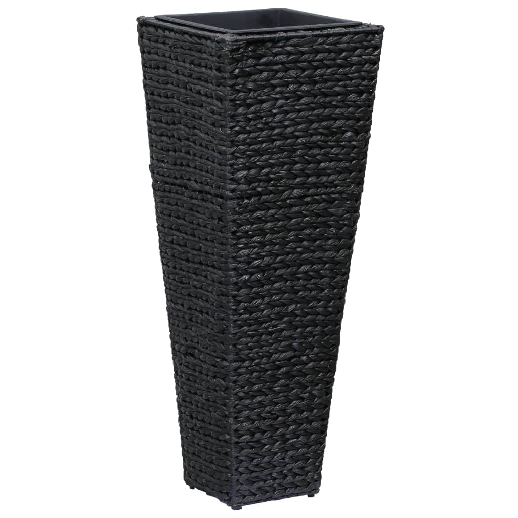 Garden Planters 3 pcs Water Hyacinth Black