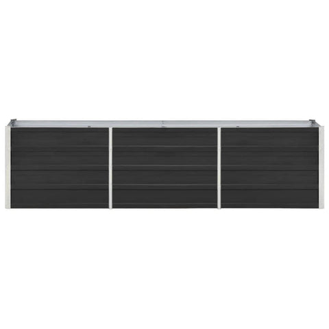 Garden Raised Bed Galvanised Steel Anthracite